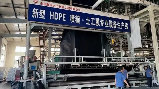 0.5mm Black Smooth HDPE Building Material Geomembrane Liner for Agricultural Aquaculture