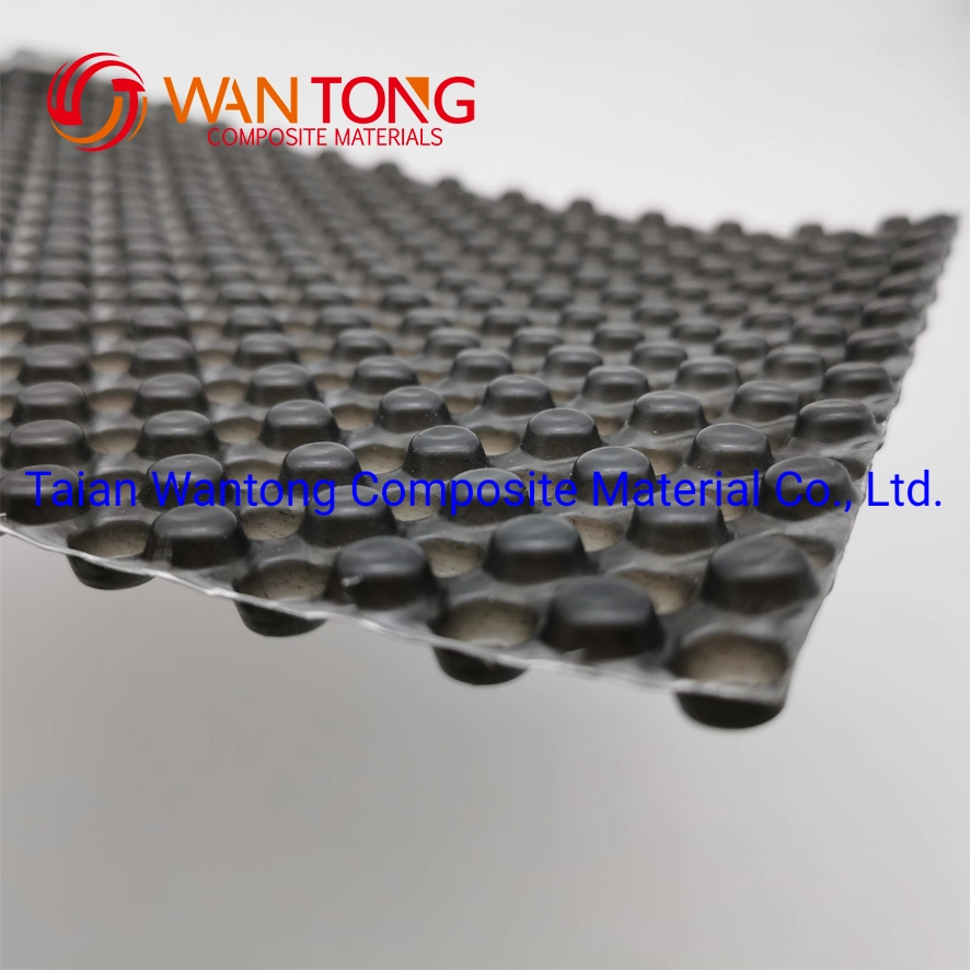 Tunnel Building Material HDPE Composite Dimple Drainage Board