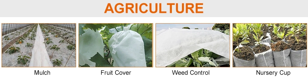 Anti-UV Spunbond Non Woven Fabric Raw Material 100% Polypropylene for Agriculture Plant Cover