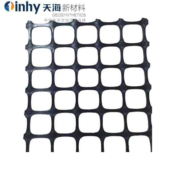 High Tensile Strength Polyester Geogrid 
