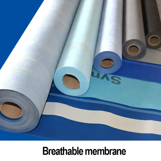 Waterproof Breathable Membrane Wall Roof Membrane Breather Membrane 