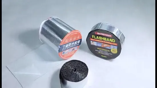 Self Adhesive Bitumen Sheet Roof Sealant Tape Waterproofing Membrane for Roof Leakage 