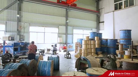 Factory 6X24+7FC Ungalvanized Steel Wire Rope for Tying and Binding 