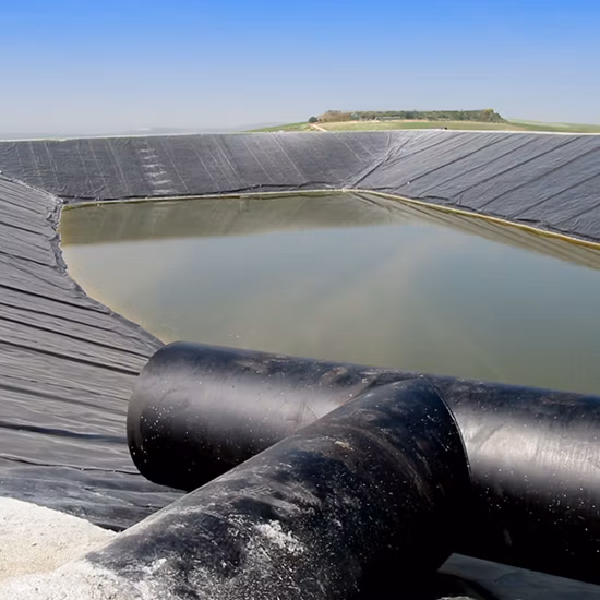 HDPE PVC 1mm Dam Pond Liner Landfill Biodigester Liners Geomembrane