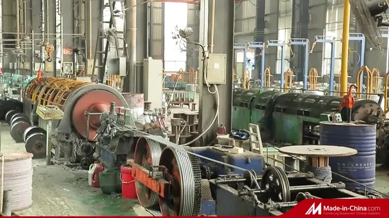 19X7 Non Rotating Ungalvanized Steel Wire Rope 