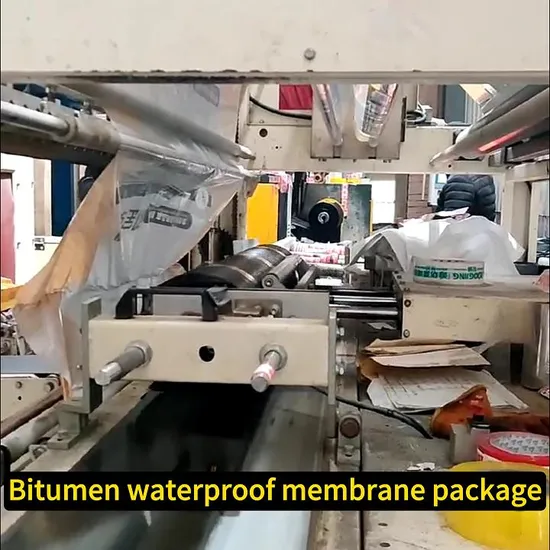 Low High Temperature Resistance Bitumen Membrane Waterproofing with CE ISO9001 for Concrete Roof 