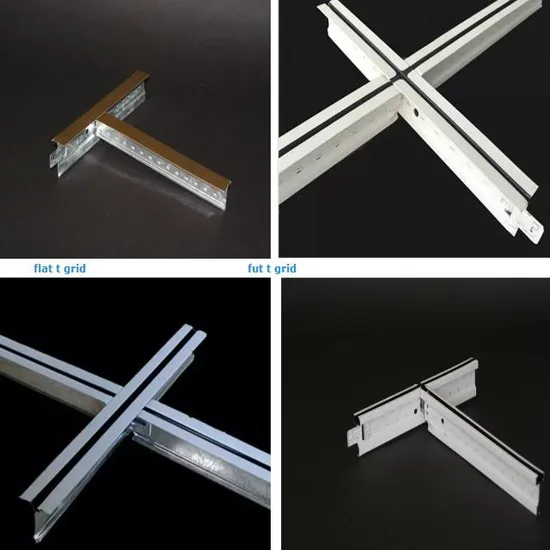 Higher Quality White Plan Suspended Ceiling T Grid 
