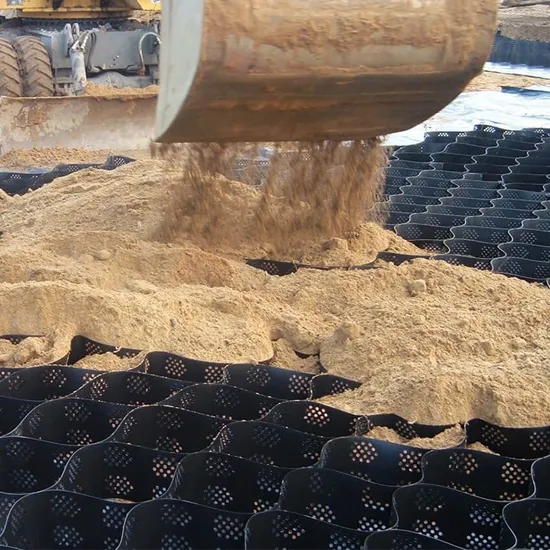 Textured HDPE Plastic Geocell Plastic Geocell Geosynthetics Gravel Grid Cellular Confinement System Geocell Manufacturer 