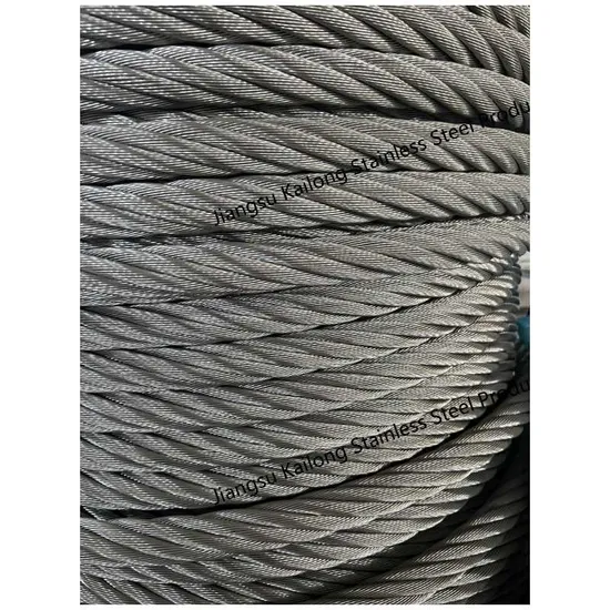 China Manufacturer Stainless Steel Wire Rope SUS316/304/201 2.0mm 