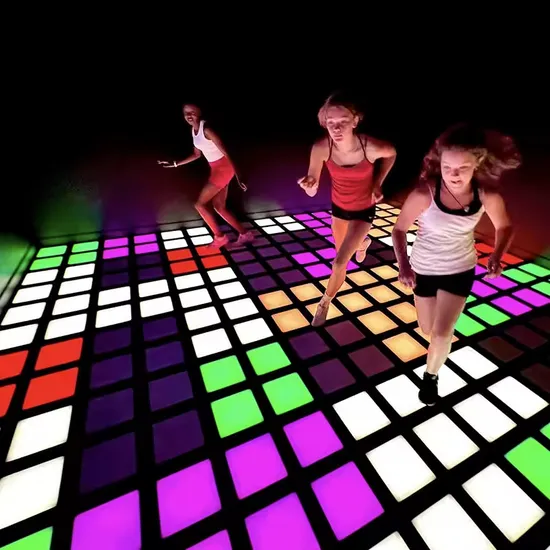 Jamma Active Game LED Floor Activation Game Room Super Grid 