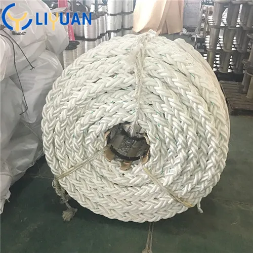 3mm 6mm 8mm Twisted Braided PP/PE/Polyester/Nylon Cotton Mixed Mooring Rope 