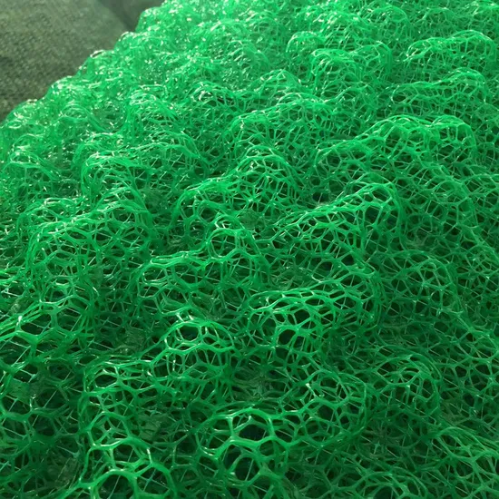 3D Grass Planting Geomat HDPE Plastic Raw Material Landscaping 
