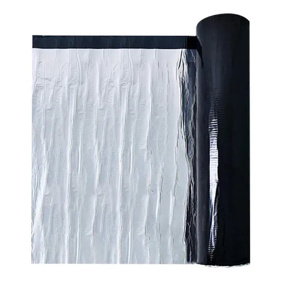 Aluminium Foil Sticky Bitumen Waterproofing Membrane for Metal Steel Roof
