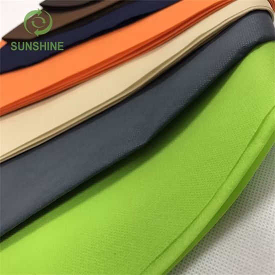 100% Polypropylene PP Spunbond Nonwoven Fabric Material for Furniture Bedsheet/Non