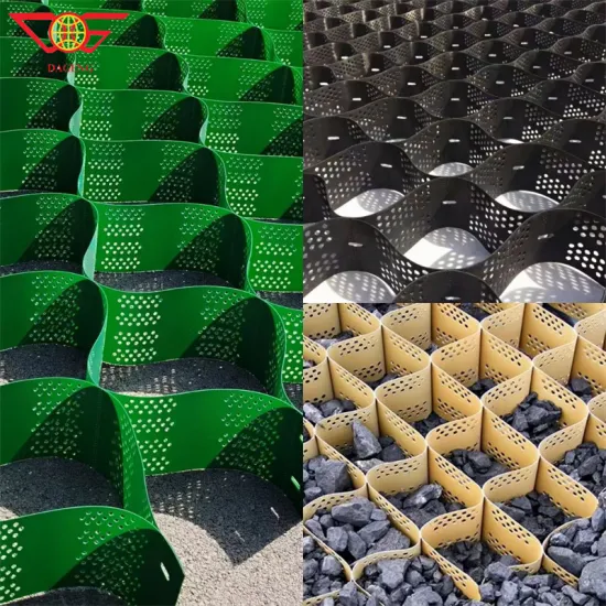 100mm Plastic HDPE Gravel Stabilizer Grid Paver Slope Soil Protection Geocell